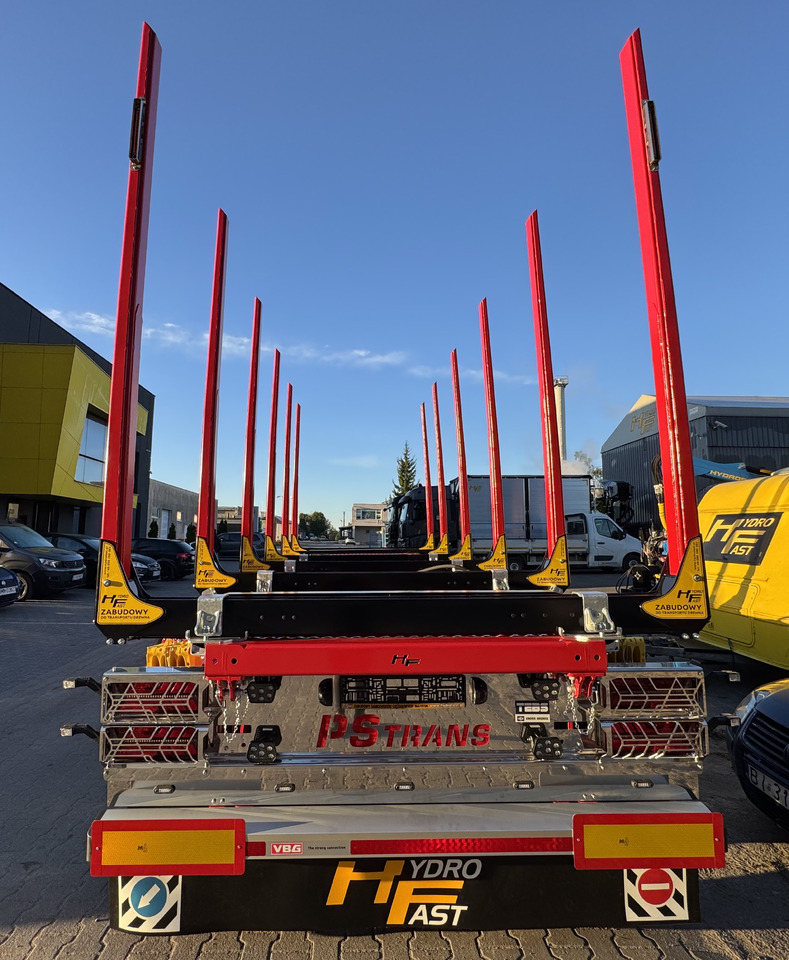 HYDROFAST Przyczepa 3 osiowa / 3 axles timber transport trailer / Remorque à 3 essieux pour le transport de bois / 3-Achs-Rungenanhänger / 3-tengelyes-rönkszállító-pótkocsi / Remorcă pentru transportul lemnului - 목재 트레일러 : 사진 4 HYDROFAST Przyczepa 3 osiowa / 3 axles timber transport trailer / Remorque à 3 essieux pour le transport de bois / 3-Achs-Rungenanhänger / 3-tengelyes-rönkszállító-pótkocsi / Remorcă pentru transportul lemnului - 목재 트레일러 : 사진 4