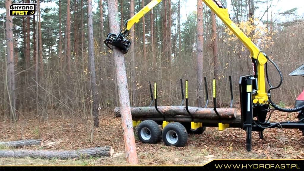 Hydrofast Timber Harvesting Trailer/RÜCKEWAGEN/Przyczepka do zrywki drewna H9 - 임업용 트레일러 : 사진 1 Hydrofast Timber Harvesting Trailer/RÜCKEWAGEN/Przyczepka do zrywki drewna H9 - 임업용 트레일러 : 사진 1