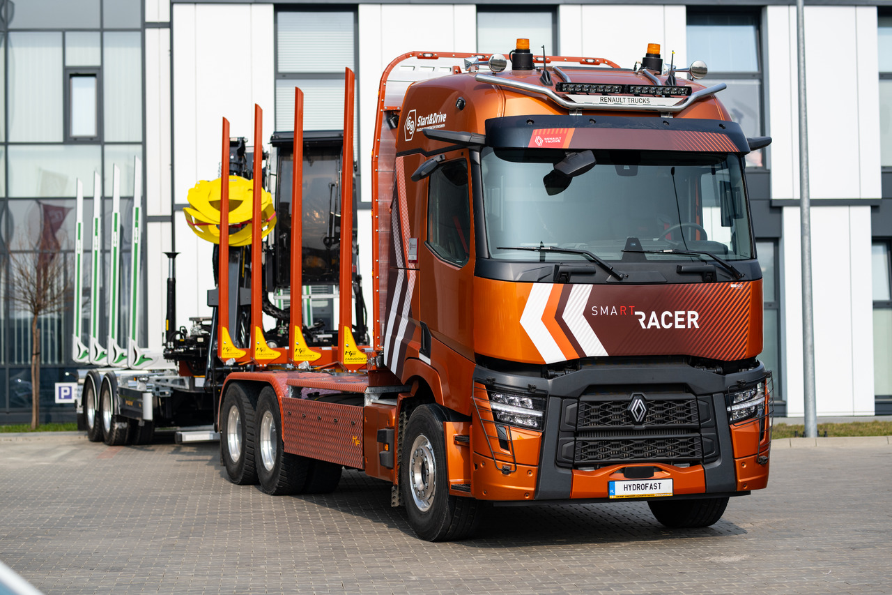 RENAULT TRUCKS C P6X4 Zabudowa do transportu drewna / Timber transport truck / Holztransportwagen/Camion de transport lemn - 목재 트럭, 전기 트럭 : 사진 3 RENAULT TRUCKS C P6X4 Zabudowa do transportu drewna / Timber transport truck / Holztransportwagen/Camion de transport lemn - 목재 트럭, 전기 트럭 : 사진 3