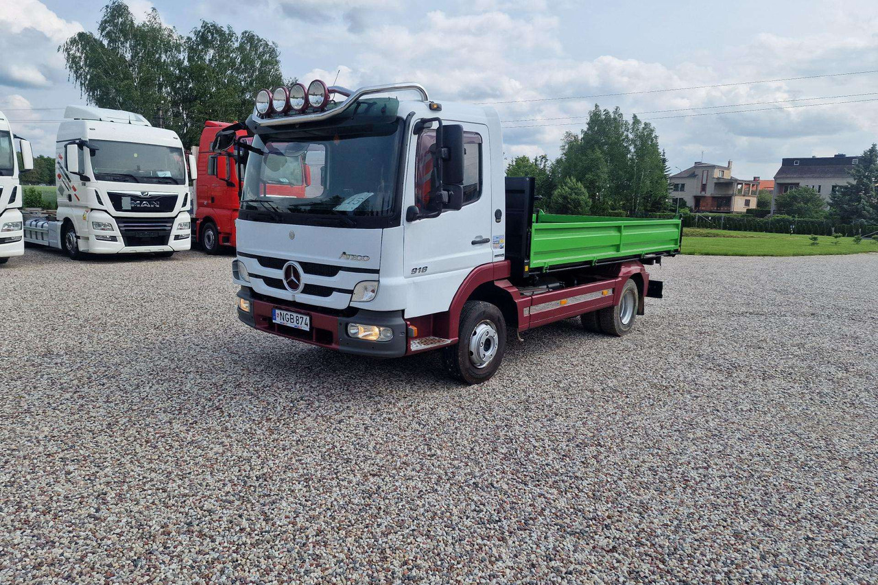 Mercedes-Benz ATEGO 918 - 덤프트럭 : 사진 1 Mercedes-Benz ATEGO 918 - 덤프트럭 : 사진 1