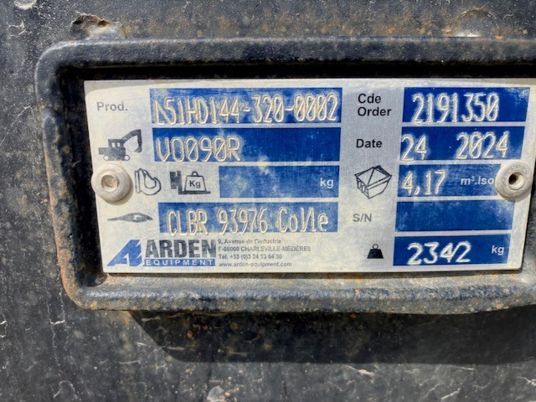 GODET ARDEN POUR CHARGEUSE CASE 921 G - 버킷 : 사진 1 GODET ARDEN POUR CHARGEUSE CASE 921 G - 버킷 : 사진 1