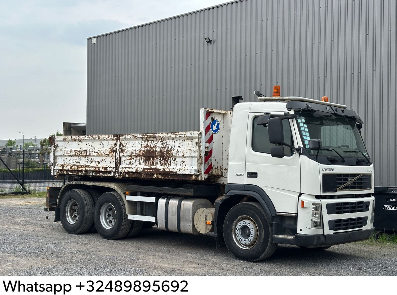 Volvo FM 420 - 후크 리프트 트럭 : 사진 1 Volvo FM 420 - 후크 리프트 트럭 : 사진 1