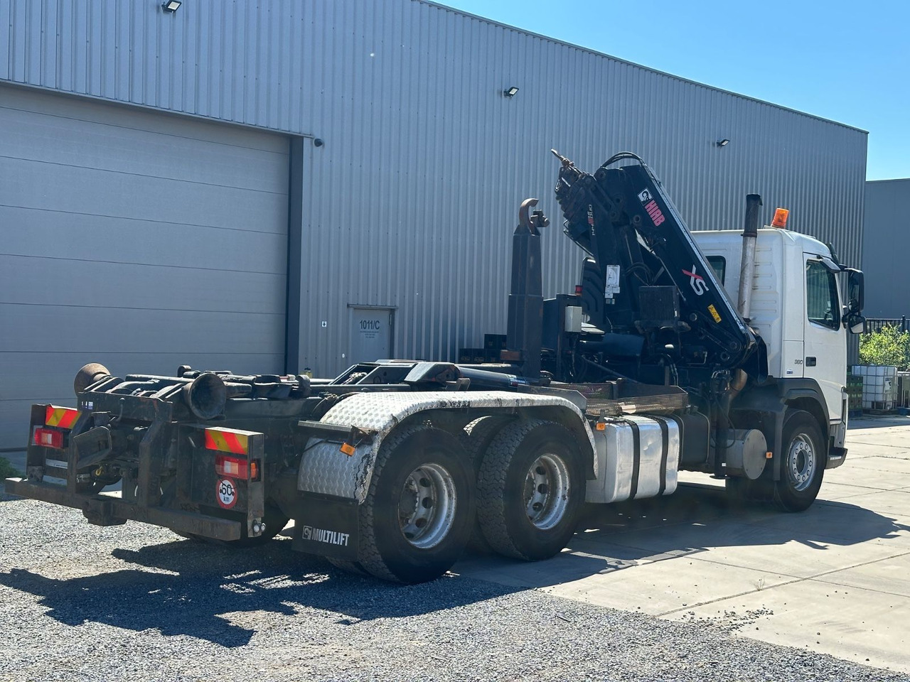 Volvo FM12 380 Hiab 144E-3 - 후크 리프트 트럭 : 사진 4 Volvo FM12 380 Hiab 144E-3 - 후크 리프트 트럭 : 사진 4