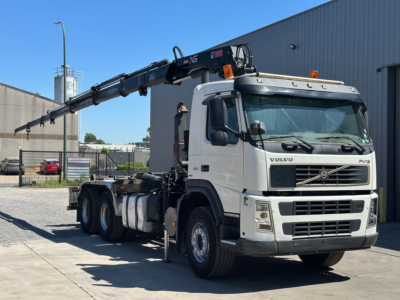 Volvo FM12 380 Hiab 144E-3 - 후크 리프트 트럭 : 사진 2 Volvo FM12 380 Hiab 144E-3 - 후크 리프트 트럭 : 사진 2