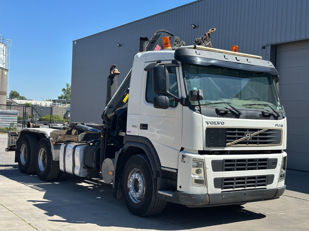 Volvo FM12 380 Hiab 144E-3 - 후크 리프트 트럭 : 사진 3 Volvo FM12 380 Hiab 144E-3 - 후크 리프트 트럭 : 사진 3