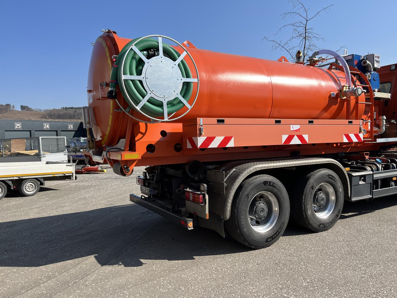 신규 롤오프 컨테이너 Abrollcontainer 10m³ Feuerwehr Wassertank : 사진 6