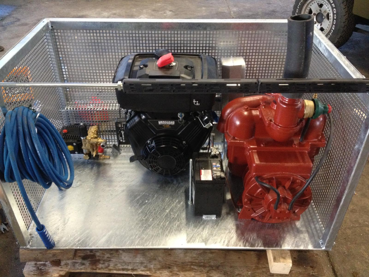 신규 드릴링 리그 S-Vac 8.5m³ Saugfass Druckfass Vacuum suction systems are are fully integrated at the HDD jobsite from today. : 사진 10