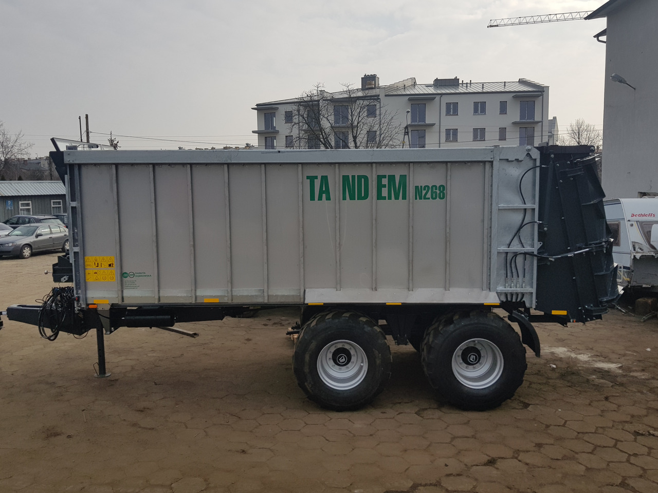 신규 퇴비 스프레더 Auto-Agro Mistreuer / Manure spreader / Epandeur à fumier / Rimorchio spandiconcime / Abonadora / Разбрасыватель органических удобрений / Rozrzutnik obornika Tandem N268 : 사진 23