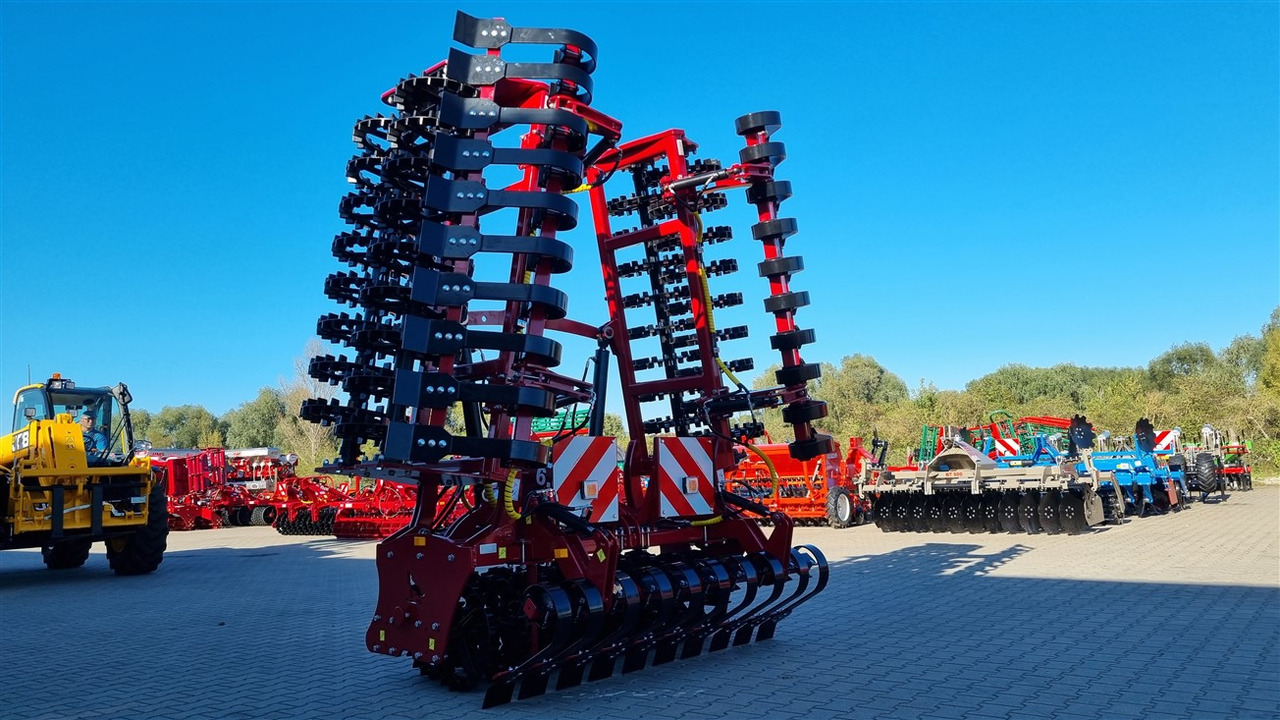 Lupus Crosskillwalze / Crosskill roller / Rouleau / Wał 6 m - 농장 롤러 : 사진 2 Lupus Crosskillwalze / Crosskill roller / Rouleau / Wał 6 m - 농장 롤러 : 사진 2