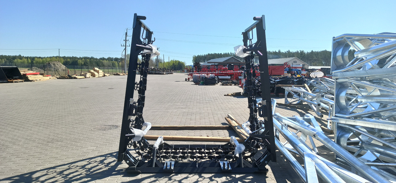 METAL-TECHNIK Wiesenegge / Meadow harrow / Herse de prairie / Strigliatrice / Полевая волокуша / Włóka łąkowa 4 m - 파워 해로 : 사진 1 METAL-TECHNIK Wiesenegge / Meadow harrow / Herse de prairie / Strigliatrice / Полевая волокуша / Włóka łąkowa 4 m - 파워 해로 : 사진 1
