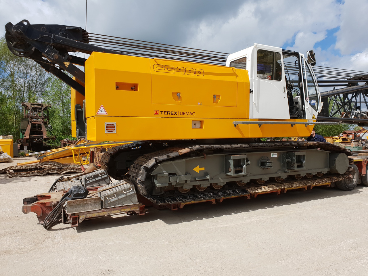 Terex CC 400 - 크롤러 크레인 : 사진 1 Terex CC 400 - 크롤러 크레인 : 사진 1