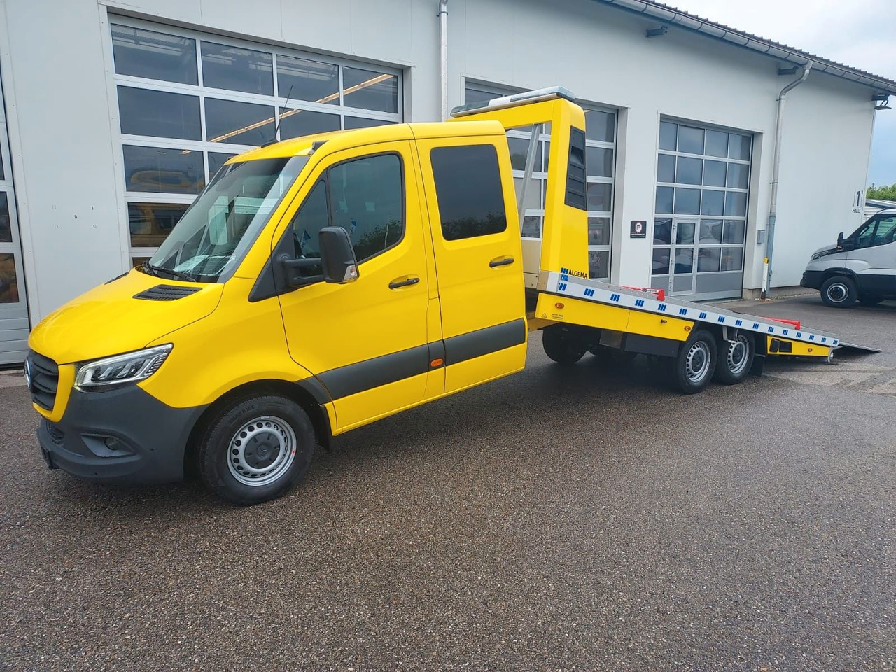 Algema MB Sprinter 419 Doka & ALGEMA Blitzlader2 - 견인 트럭 : 사진 1 Algema MB Sprinter 419 Doka & ALGEMA Blitzlader2 - 견인 트럭 : 사진 1