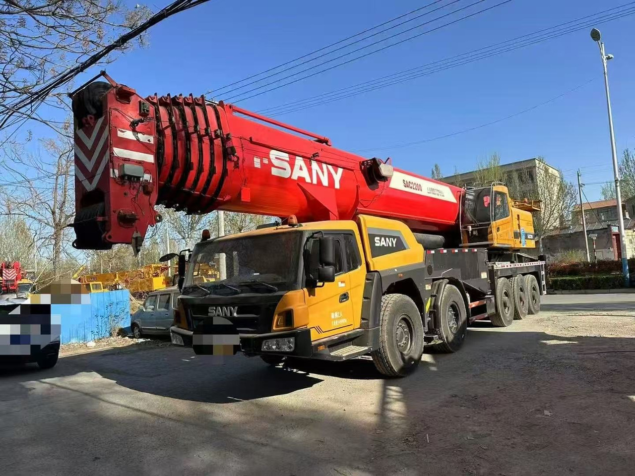SANY STC2200 - 모바일 크레인 : 사진 1 SANY STC2200 - 모바일 크레인 : 사진 1