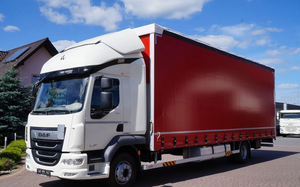 DAF LF 290 EURO 6 FIRANKA DŁ. 8.6m 21 PALET ŁAD 8.250 KG - 커튼사이더 트럭 : 사진 2 DAF LF 290 EURO 6 FIRANKA DŁ. 8.6m 21 PALET ŁAD 8.250 KG - 커튼사이더 트럭 : 사진 2