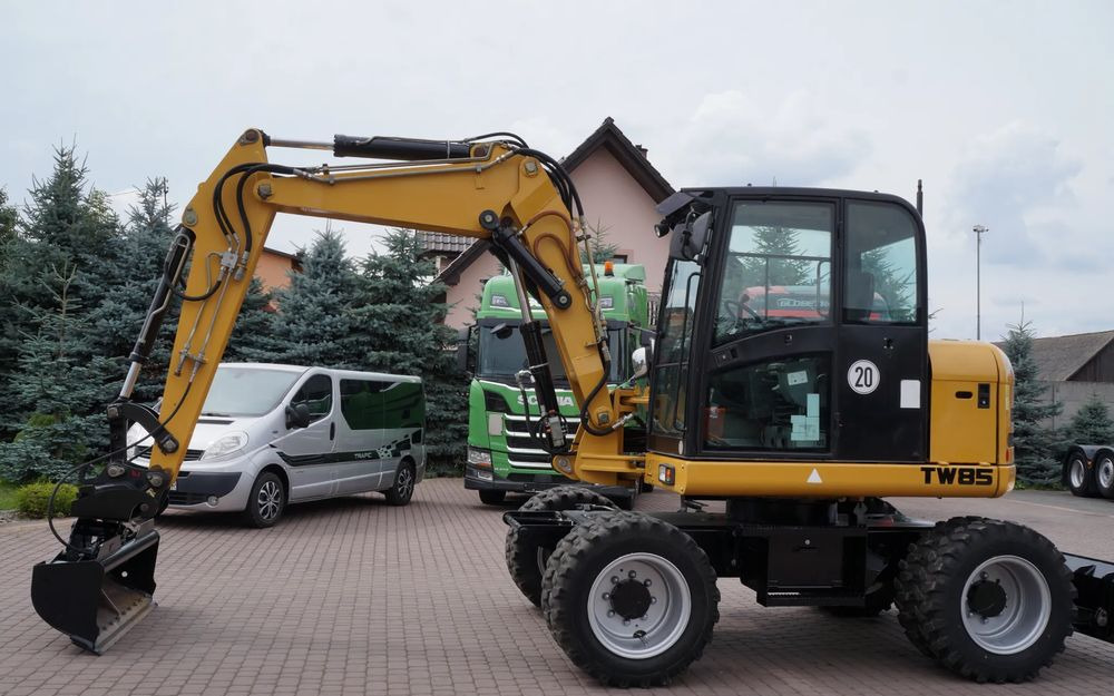 Terex TW 85 Koparka kołowa Sprowadzona silnik DEUTZ Stan Wzorowy - 휠 굴삭기 : 사진 2 Terex TW 85 Koparka kołowa Sprowadzona silnik DEUTZ Stan Wzorowy - 휠 굴삭기 : 사진 2