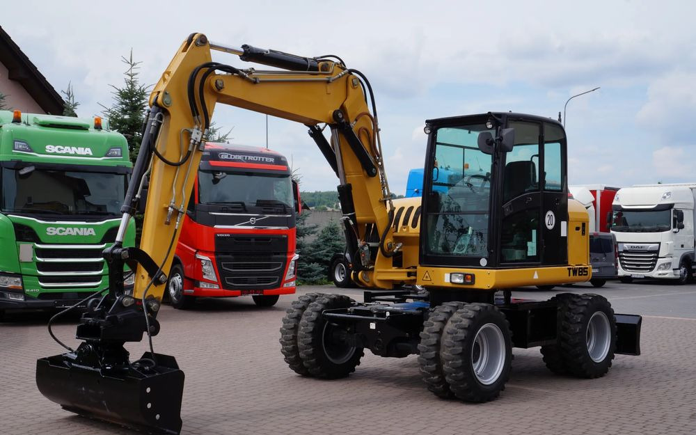 Terex TW 85 Koparka kołowa Sprowadzona silnik DEUTZ Stan Wzorowy - 휠 굴삭기 : 사진 3 Terex TW 85 Koparka kołowa Sprowadzona silnik DEUTZ Stan Wzorowy - 휠 굴삭기 : 사진 3