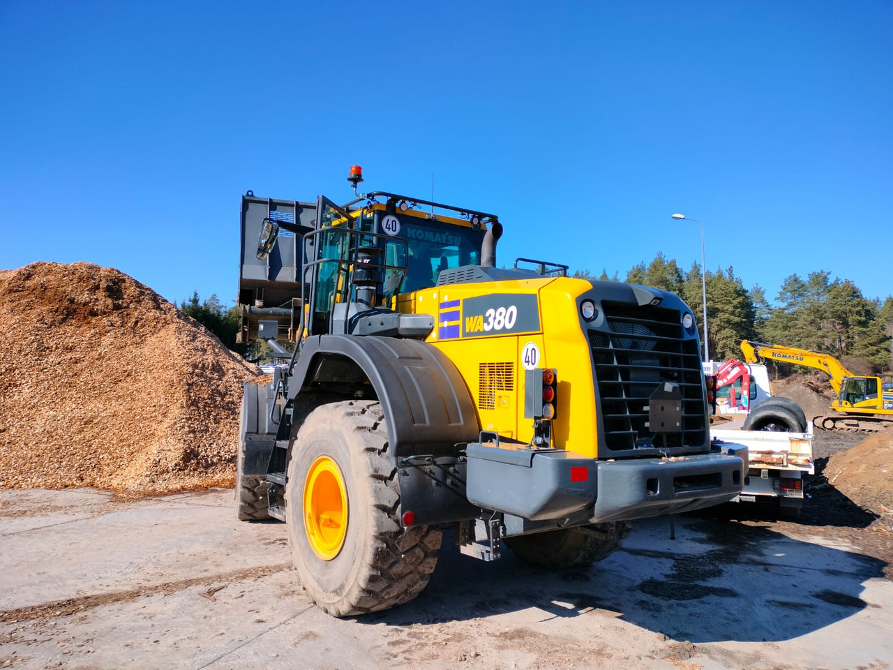 KOMATSU WA380 - 휠 로더 : 사진 4 KOMATSU WA380 - 휠 로더 : 사진 4
