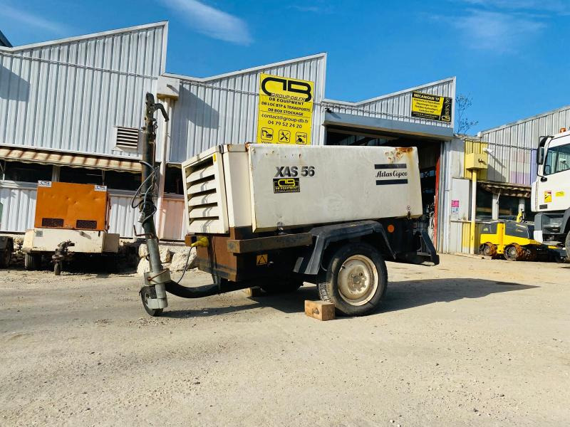 ATLAS COPCO XAS 56 Compresseur d'air sur roues - 공기 압축기 : 사진 1 ATLAS COPCO XAS 56 Compresseur d'air sur roues - 공기 압축기 : 사진 1