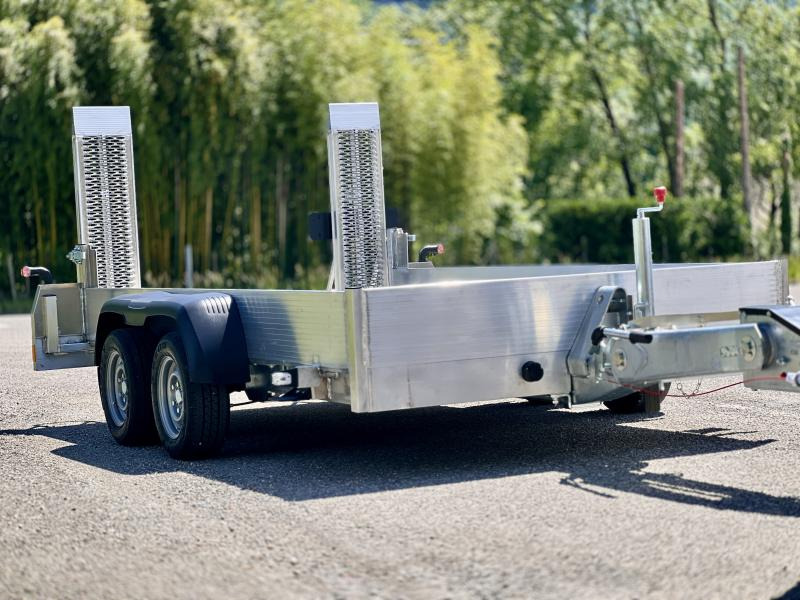 DEFINITIVE CLM Remorque porte engin aluminium 3T5 FLY35 - 플랜트 트레일러 : 사진 3 DEFINITIVE CLM Remorque porte engin aluminium 3T5 FLY35 - 플랜트 트레일러 : 사진 3