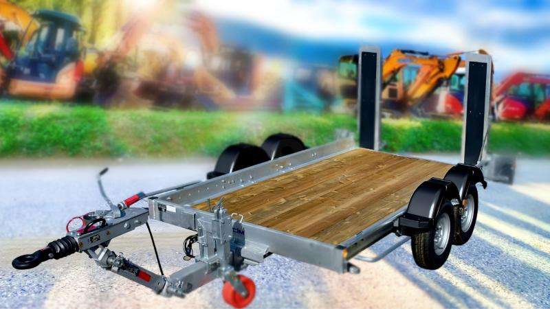 Ecim E350AF REMORQUE PORTE ENGINS 2 ESSIEUX 3T5 NEUVE - 오토트랜스포터 트레일러 : 사진 1 Ecim E350AF REMORQUE PORTE ENGINS 2 ESSIEUX 3T5 NEUVE - 오토트랜스포터 트레일러 : 사진 1