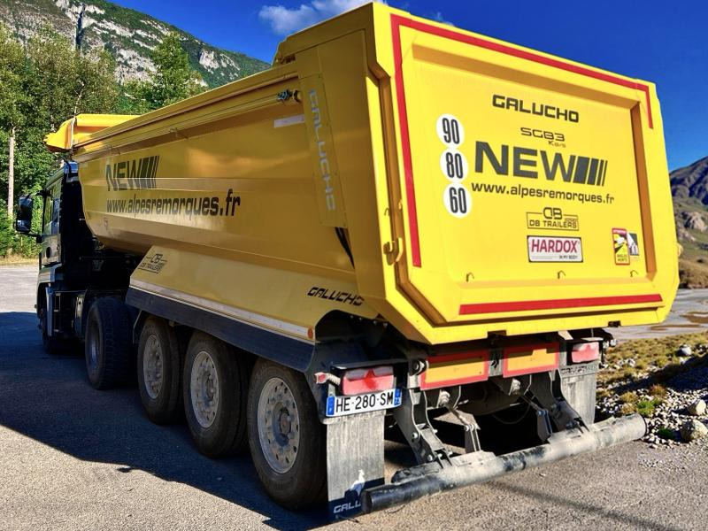 Galucho SGB3 Semi-remorque benne TP 3 essieux - 덤프 세미 트레일러 : 사진 3 Galucho SGB3 Semi-remorque benne TP 3 essieux - 덤프 세미 트레일러 : 사진 3
