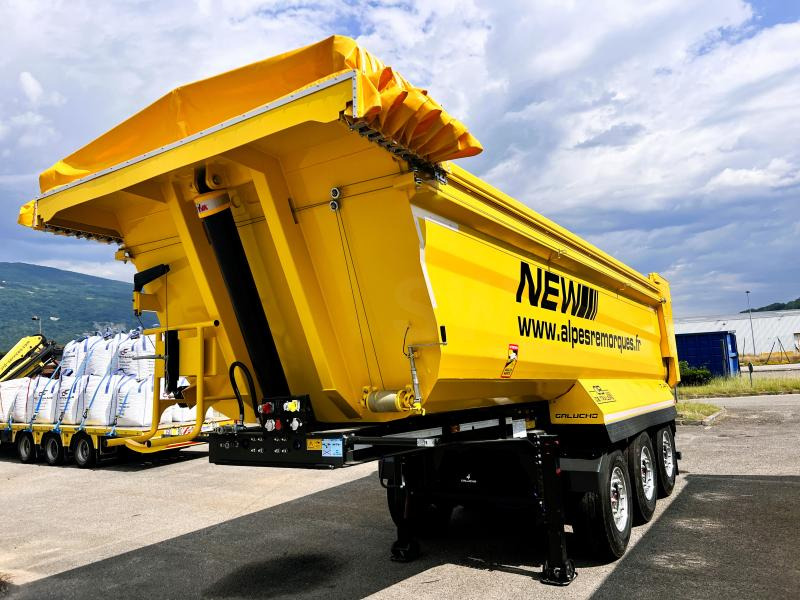 Galucho SGB3 Semi-remorque benne TP 3 essieux - 덤프 세미 트레일러 : 사진 1 Galucho SGB3 Semi-remorque benne TP 3 essieux - 덤프 세미 트레일러 : 사진 1