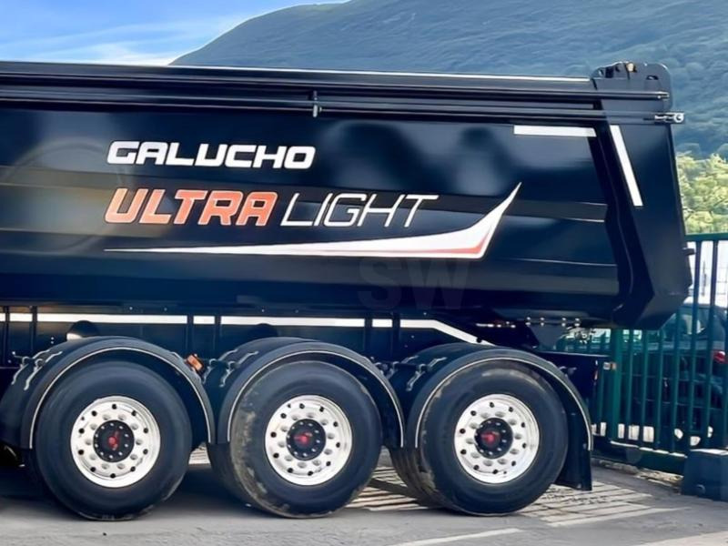 Galucho SGB3 Ultra Light Semi-remorque benne TP 3 essieux - 덤프 세미 트레일러 : 사진 4 Galucho SGB3 Ultra Light Semi-remorque benne TP 3 essieux - 덤프 세미 트레일러 : 사진 4