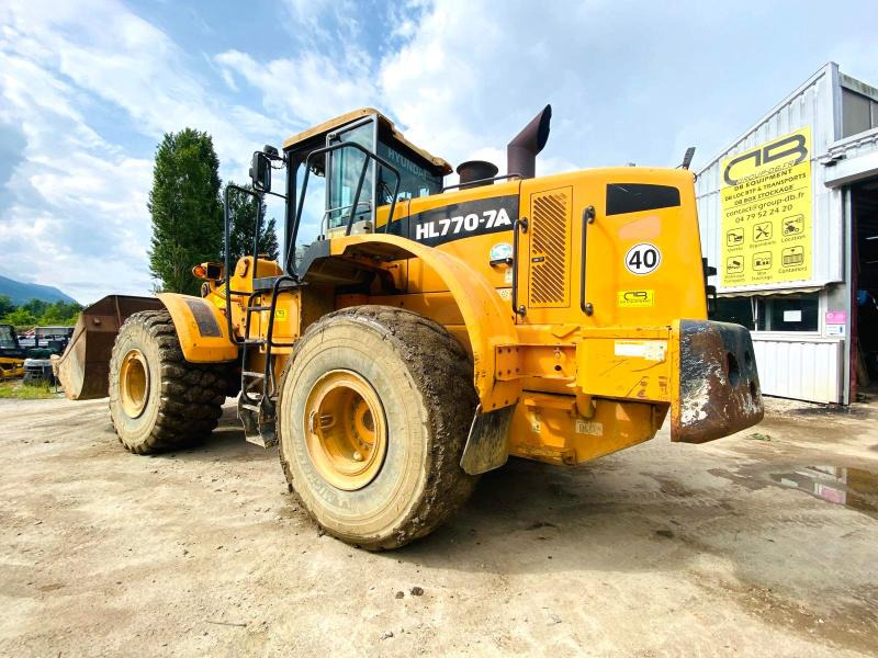 HYUNDAI Chargeuse articulé HL770-7A 23T - 백호 로더 : 사진 4 HYUNDAI Chargeuse articulé HL770-7A 23T - 백호 로더 : 사진 4