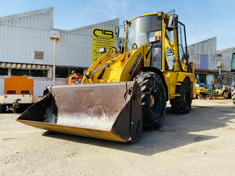 KOMATSU Tractopelle WB70 (NET DE TVA) - 백호 로더 : 사진 1 KOMATSU Tractopelle WB70 (NET DE TVA) - 백호 로더 : 사진 1
