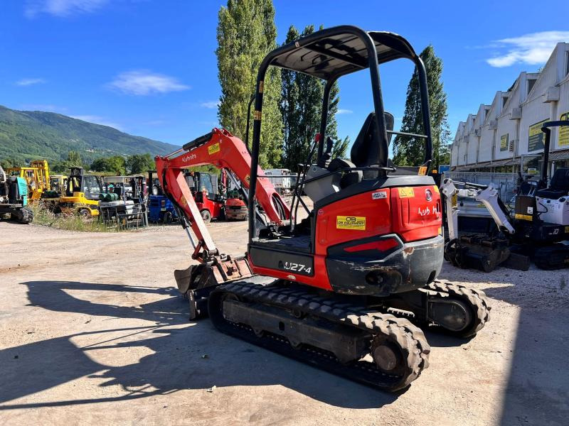Kubota Series U U27-4 MINIPELLE 2,7T CANOPY - 미니 굴삭기 : 사진 3 Kubota Series U U27-4 MINIPELLE 2,7T CANOPY - 미니 굴삭기 : 사진 3