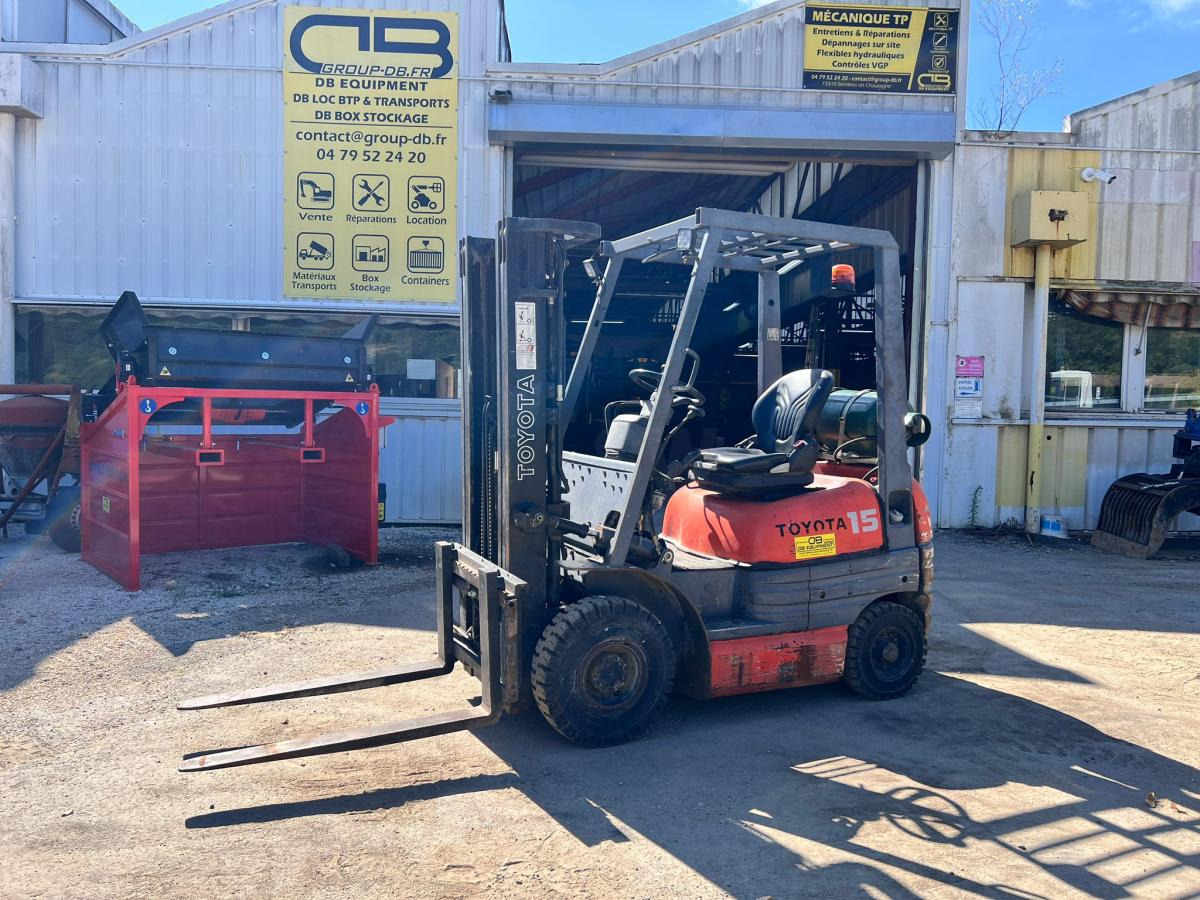 Toyota 426 FGF15 CHARIOT ELEVATEUR A GAZ 1,5T 4,3m - LPG 지게차 : 사진 1 Toyota 426 FGF15 CHARIOT ELEVATEUR A GAZ 1,5T 4,3m - LPG 지게차 : 사진 1
