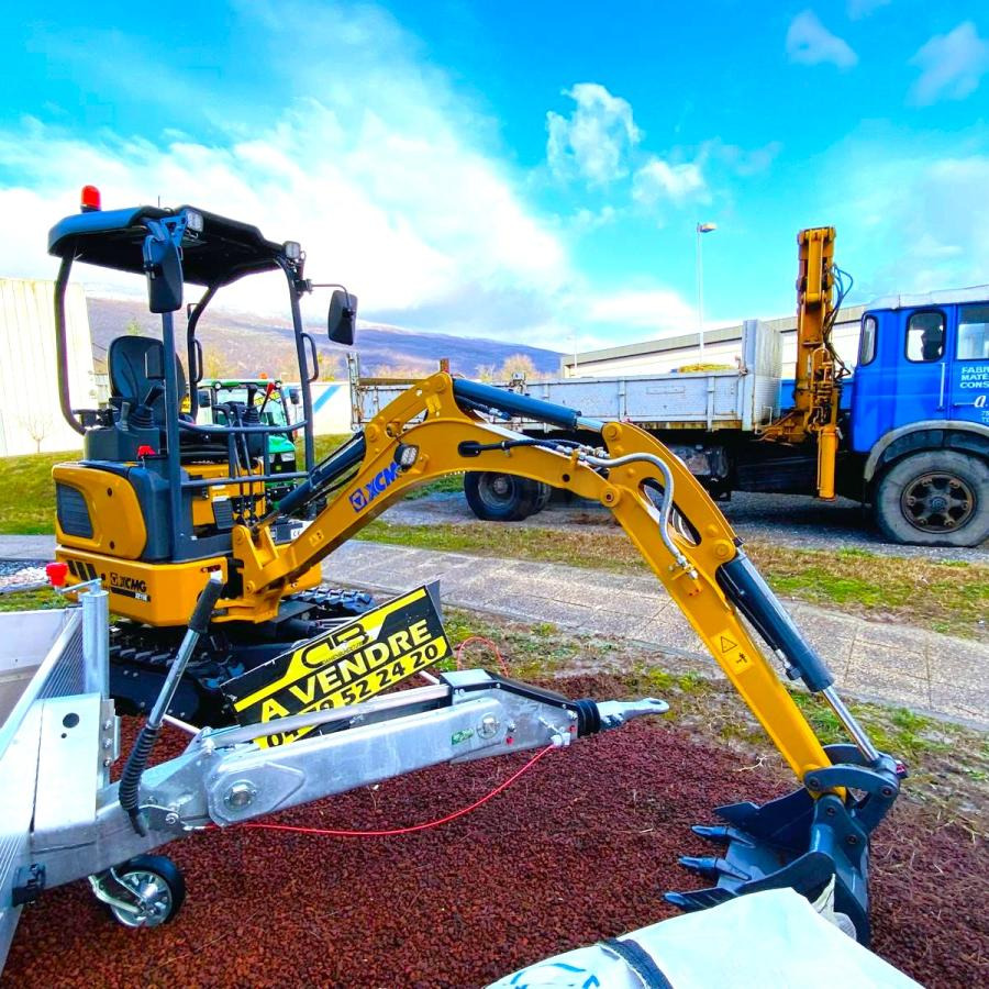 신규 미니 굴삭기 XCMG XE19E Mini pelle (NEUVE) : 사진 6