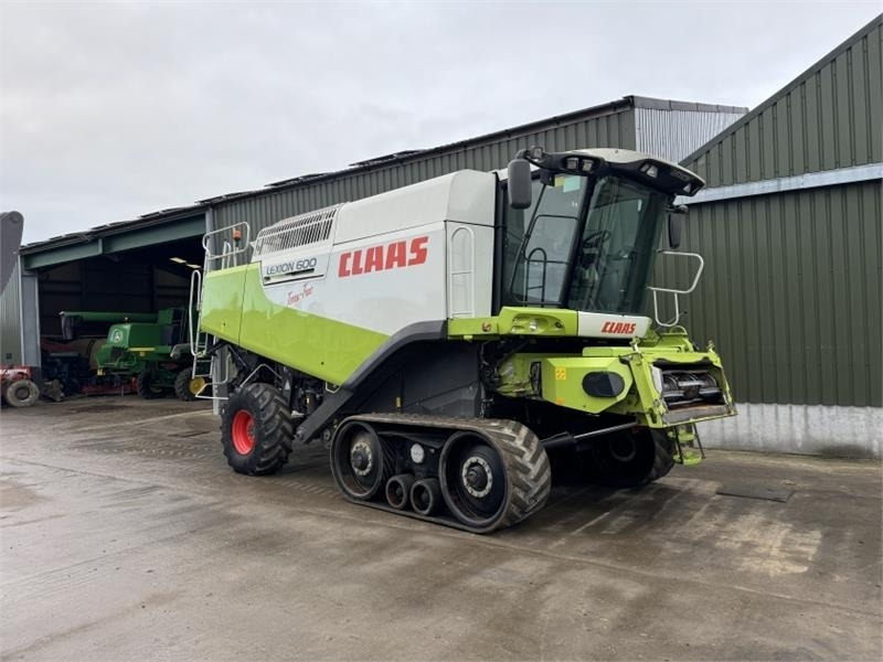 Claas Lexion 600TT c/w V1200 Header - 곡물 헤더 : 사진 1 Claas Lexion 600TT c/w V1200 Header - 곡물 헤더 : 사진 1