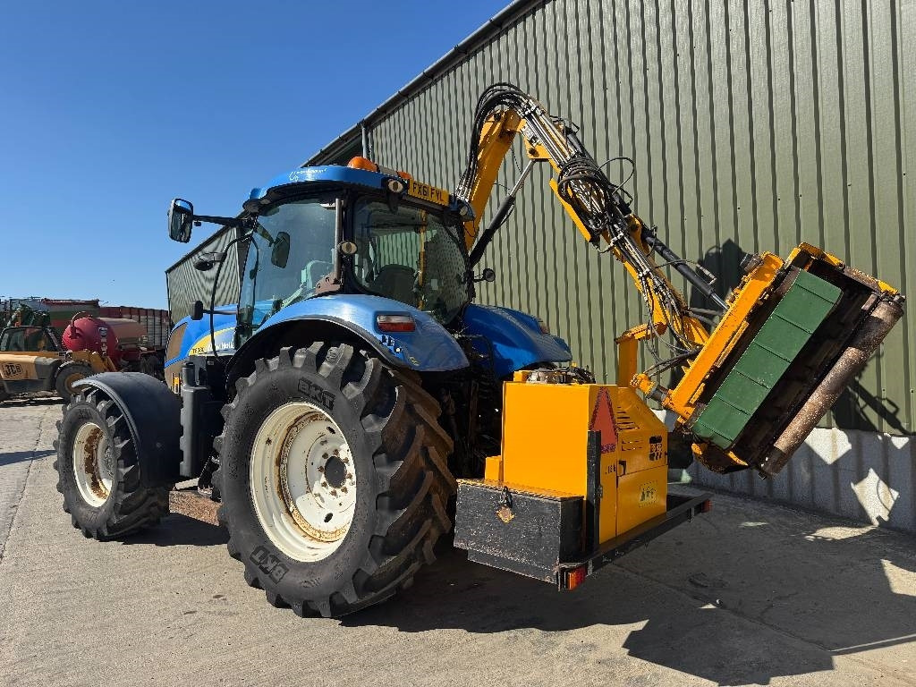 New Holland T6080 c/w Herder Cavalier - 플레일 모어/ 멀처 : 사진 2 New Holland T6080 c/w Herder Cavalier - 플레일 모어/ 멀처 : 사진 2