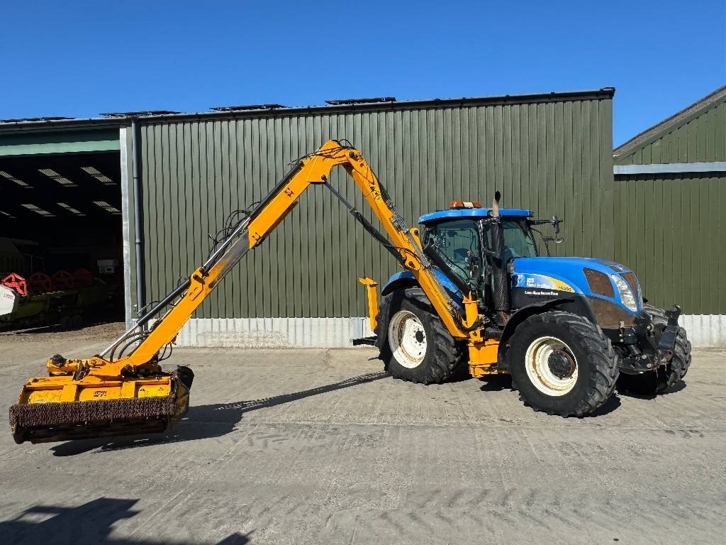 New Holland T6080 c/w Herder Cavalier - 플레일 모어/ 멀처 : 사진 5 New Holland T6080 c/w Herder Cavalier - 플레일 모어/ 멀처 : 사진 5