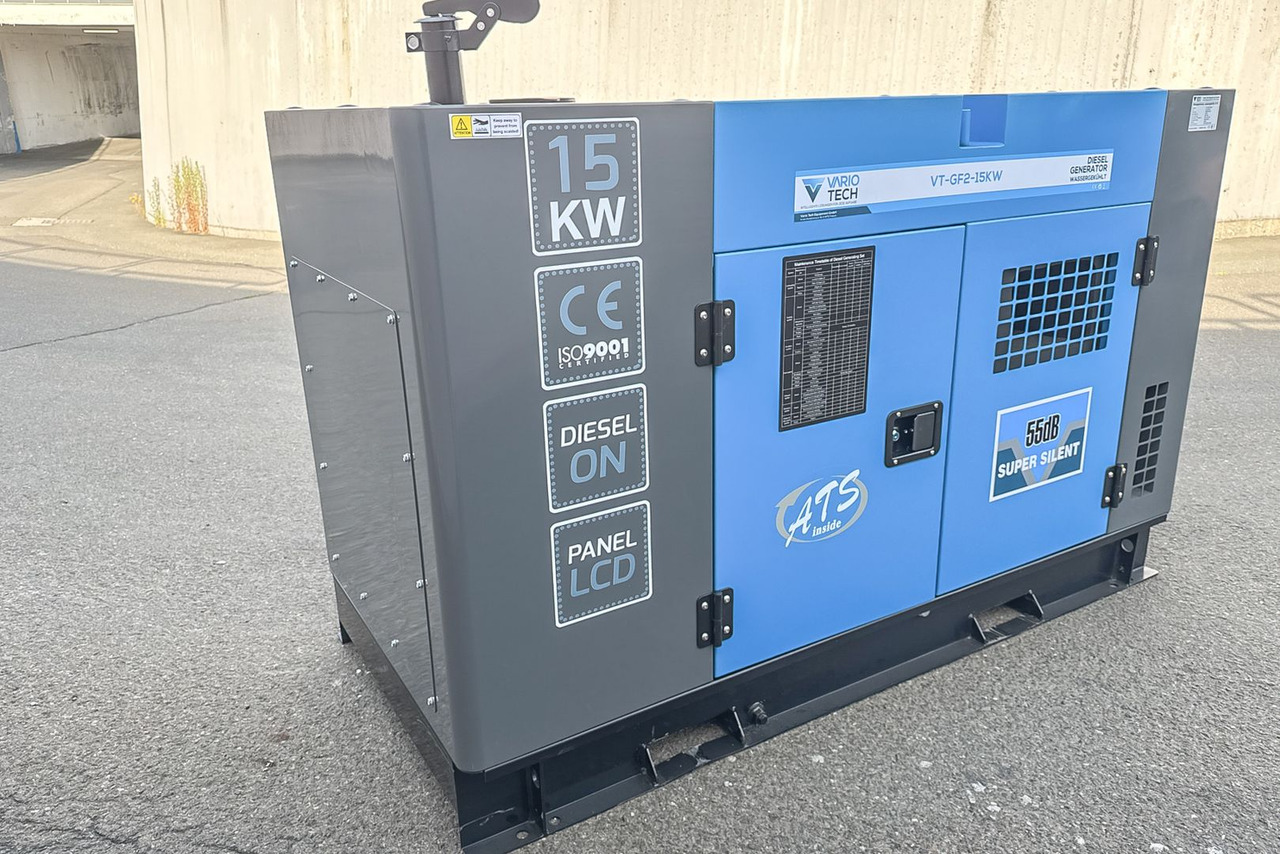 Vario Tech Dieselgenerator VT-GF2-15KW Super Silent + ATS - 발전기 세트 : 사진 4 Vario Tech Dieselgenerator VT-GF2-15KW Super Silent + ATS - 발전기 세트 : 사진 4