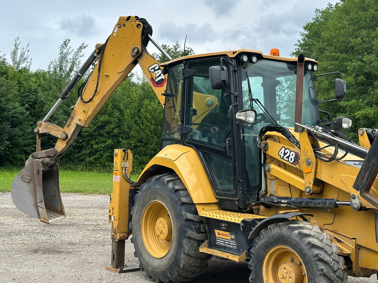 CATERPILLAR 428 / 2020 ROK / KLIMATYZACJA / 6200 mth - 백호 로더 : 사진 4 CATERPILLAR 428 / 2020 ROK / KLIMATYZACJA / 6200 mth - 백호 로더 : 사진 4
