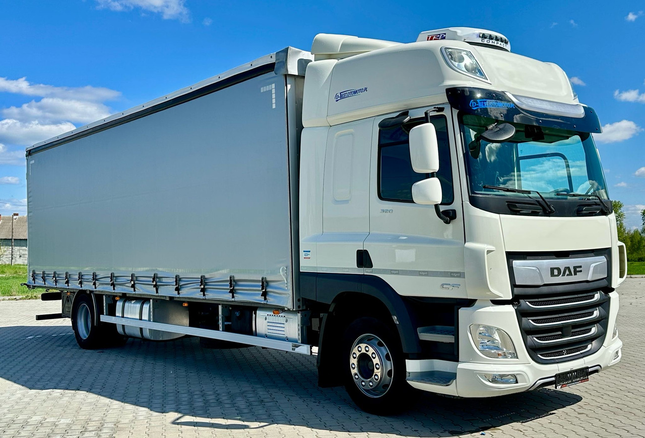 DAF CF 320 / FIRANKA / 21 EUROPALET / SYPIALKA / AUTOMAT / KLIMA POSTOJOWA / 2021 ROK TO - 커튼사이더 트럭 : 사진 1 DAF CF 320 / FIRANKA / 21 EUROPALET / SYPIALKA / AUTOMAT / KLIMA POSTOJOWA / 2021 ROK TO - 커튼사이더 트럭 : 사진 1
