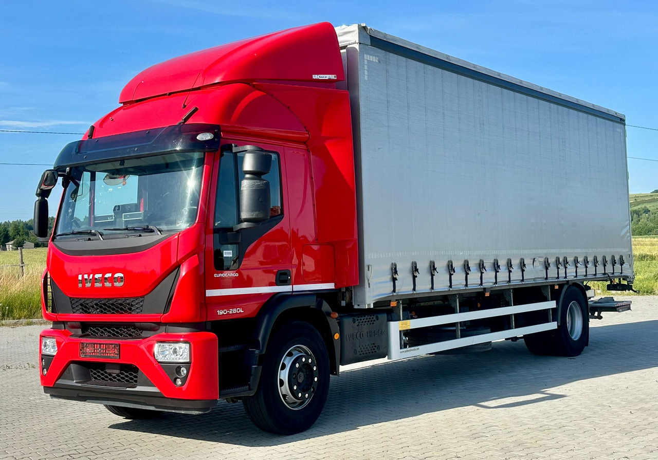 IVECO EUROCARGO 180-280 / FIRANKA / WINDA / 20 PALET / 80 TYŚ KM / 2023 ROK / 9 223 KG ŁADOWNOŚ - 커튼사이더 트럭 : 사진 2 IVECO EUROCARGO 180-280 / FIRANKA / WINDA / 20 PALET / 80 TYŚ KM / 2023 ROK / 9 223 KG ŁADOWNOŚ - 커튼사이더 트럭 : 사진 2