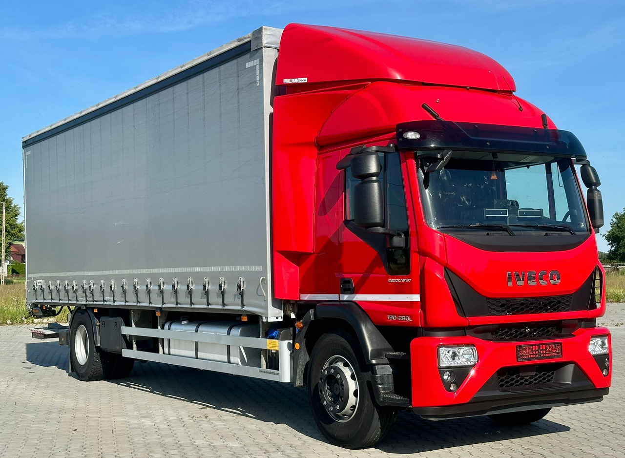 IVECO EUROCARGO 180-280 / FIRANKA / WINDA / 20 PALET / 80 TYŚ KM / 2023 ROK / 9 223 KG ŁADOWNOŚ - 커튼사이더 트럭 : 사진 1 IVECO EUROCARGO 180-280 / FIRANKA / WINDA / 20 PALET / 80 TYŚ KM / 2023 ROK / 9 223 KG ŁADOWNOŚ - 커튼사이더 트럭 : 사진 1