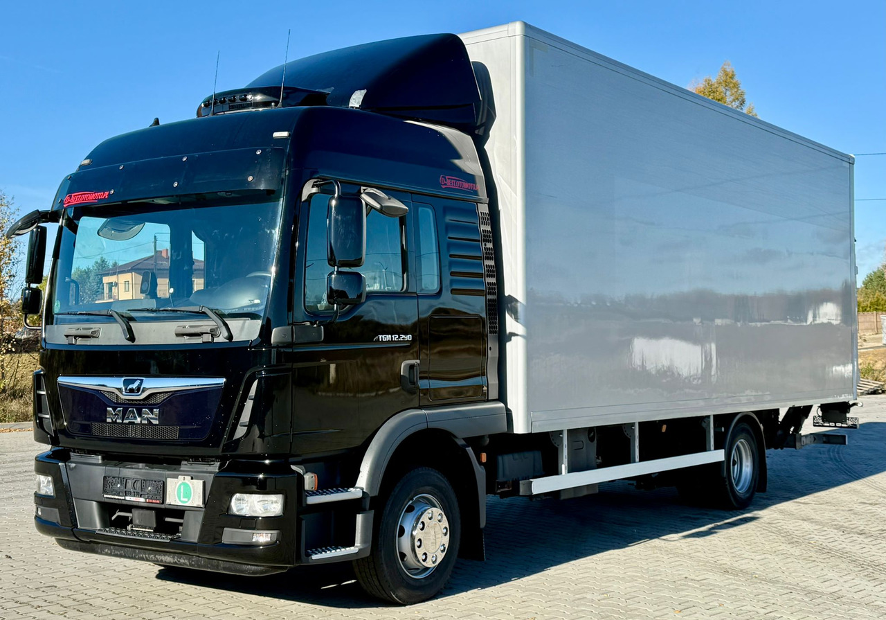 MAN TGM 12.290 / TGL / KONTENER / WINDA / 18 EUROPALET / SYPIALKA / - 박스 트럭 : 사진 2 MAN TGM 12.290 / TGL / KONTENER / WINDA / 18 EUROPALET / SYPIALKA / - 박스 트럭 : 사진 2