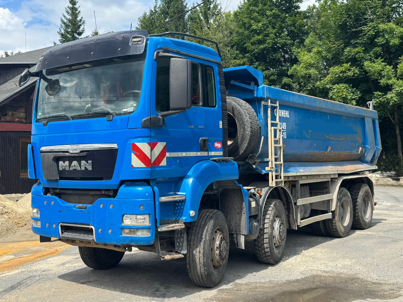 MAN TGS 35.440 / WYWROTKA / 8X8 / TYLNOZSYPOWA / 220 TYS KM / 2015 / E5 - 덤프트럭 : 사진 2 MAN TGS 35.440 / WYWROTKA / 8X8 / TYLNOZSYPOWA / 220 TYS KM / 2015 / E5 - 덤프트럭 : 사진 2