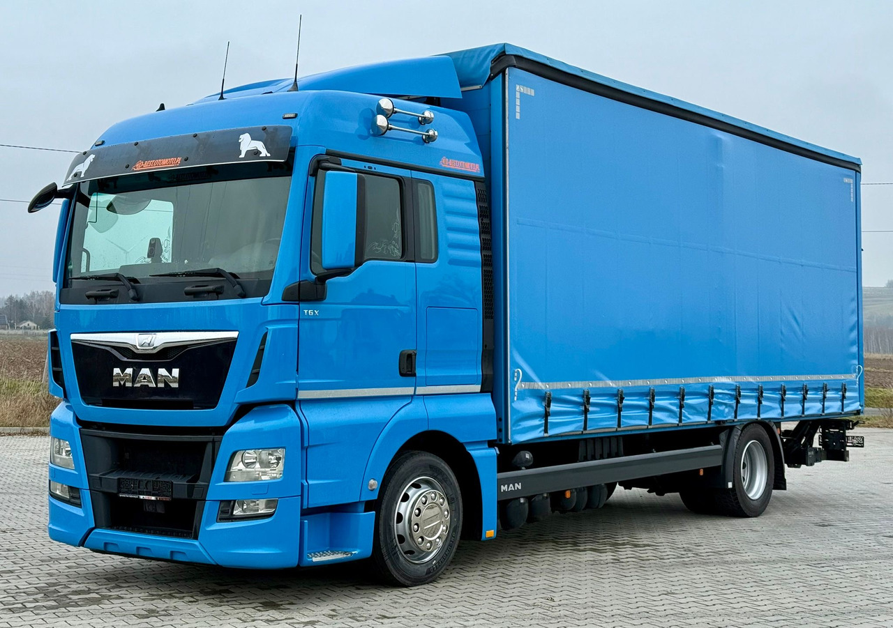 MAN TGX 18.360 / FIRANKA / WINDA / AUTOMAT / NOWE OPONY / EURO 6 / SYPIALKA / SPROWADZONY - 커튼사이더 트럭 : 사진 2 MAN TGX 18.360 / FIRANKA / WINDA / AUTOMAT / NOWE OPONY / EURO 6 / SYPIALKA / SPROWADZONY - 커튼사이더 트럭 : 사진 2