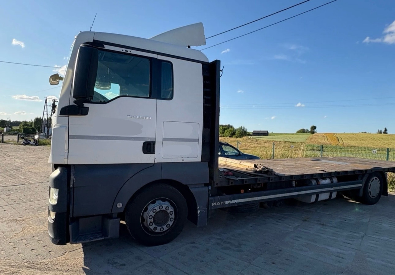 MAN TGX 18.400 / PLATFORMA / 630 TYŚ KM / 2015 ROK / SYPIALKA - 드롭사이드/ 플랫베드 트럭 : 사진 2 MAN TGX 18.400 / PLATFORMA / 630 TYŚ KM / 2015 ROK / SYPIALKA - 드롭사이드/ 플랫베드 트럭 : 사진 2