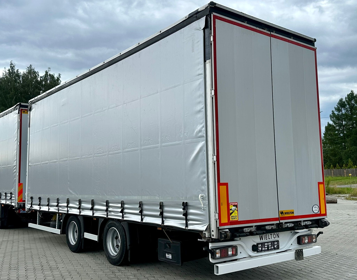 MAN TGX 26.460 / ZESTAW PRZEJAZDOWY / 38 PALET / AUTOMAT / SYPIALKA / PRZYCZEPA WIELTON / 2019 ROK / NISKI PRZEBIEG - 커튼사이더 트럭 : 사진 4 MAN TGX 26.460 / ZESTAW PRZEJAZDOWY / 38 PALET / AUTOMAT / SYPIALKA / PRZYCZEPA WIELTON / 2019 ROK / NISKI PRZEBIEG - 커튼사이더 트럭 : 사진 4