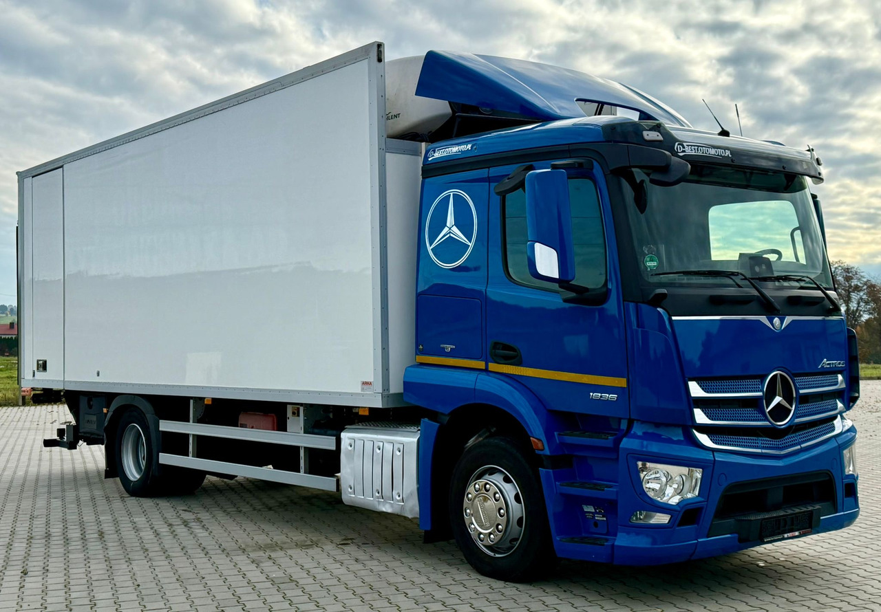 MERCEDES-BENZ ACTROS 1836 / CHŁODNIA / WINDA / 18 PALET / SILNIK 10677 cm3 / CARRIER / SYPIALKA / AUTOMAT / 2018 ROK - 냉동탑차 : 사진 1 MERCEDES-BENZ ACTROS 1836 / CHŁODNIA / WINDA / 18 PALET / SILNIK 10677 cm3 / CARRIER / SYPIALKA / AUTOMAT / 2018 ROK - 냉동탑차 : 사진 1