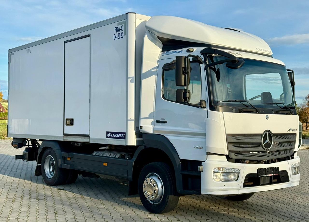MERCEDES-BENZ ATEGO 1218 / CHŁODNIA / IZOTERMA / WINDA / 5.10 M DŁUGOŚCI / LAMBERET / AUTOMAT / 2017 ROK / 410 TYŚ KM - 냉동탑차 : 사진 1 MERCEDES-BENZ ATEGO 1218 / CHŁODNIA / IZOTERMA / WINDA / 5.10 M DŁUGOŚCI / LAMBERET / AUTOMAT / 2017 ROK / 410 TYŚ KM - 냉동탑차 : 사진 1