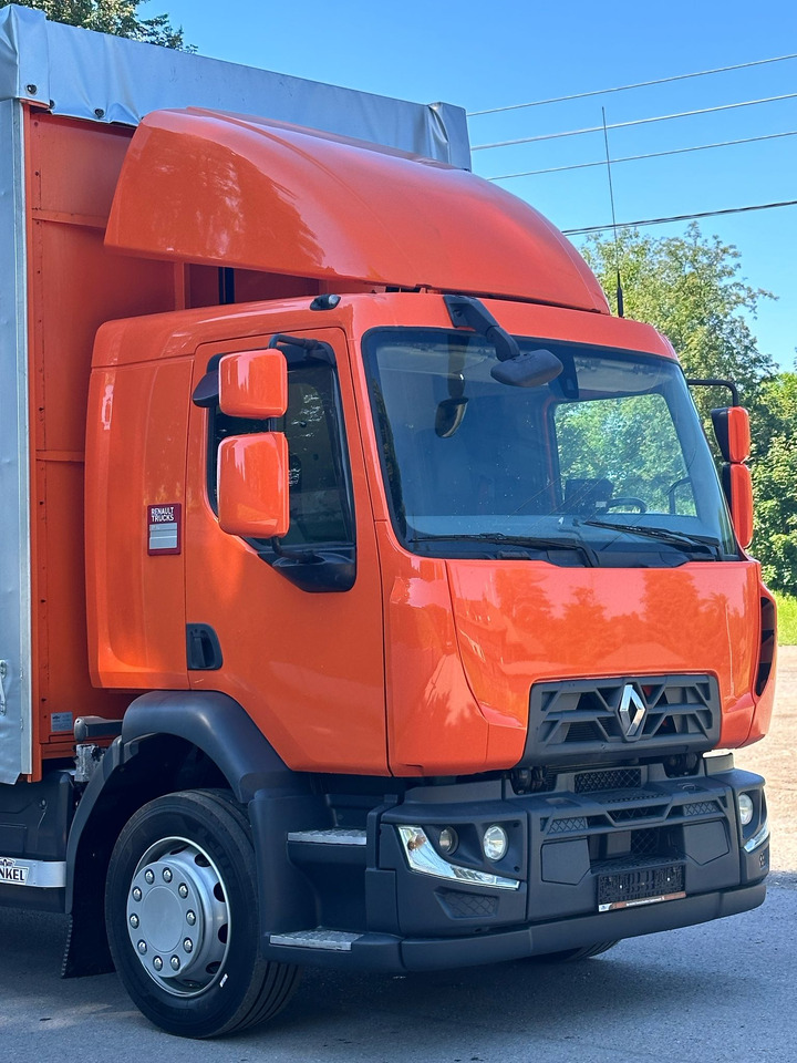 RENAULT D 18 / 280 / FIRANKA / WINDA / 8.6 M DŁUGOŚCI / 21 EUROPALET / NOWE OPONY / ŁADOWNOŚĆ 9.380 KG / AUTOMAT / SERWISOWANA / SPROWADZONA - 커튼사이더 트럭 : 사진 4 RENAULT D 18 / 280 / FIRANKA / WINDA / 8.6 M DŁUGOŚCI / 21 EUROPALET / NOWE OPONY / ŁADOWNOŚĆ 9.380 KG / AUTOMAT / SERWISOWANA / SPROWADZONA - 커튼사이더 트럭 : 사진 4