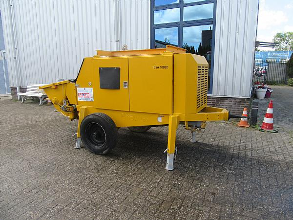 2014 PUTZMEISTER BSA 1005 DC- concrete pump. - 고정식 콘크리트 펌프 : 사진 2 2014 PUTZMEISTER BSA 1005 DC- concrete pump. - 고정식 콘크리트 펌프 : 사진 2