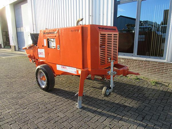 2014 PUTZMEISTER BSA 1005 DC concrete pump - 고정식 콘크리트 펌프 : 사진 3 2014 PUTZMEISTER BSA 1005 DC concrete pump - 고정식 콘크리트 펌프 : 사진 3